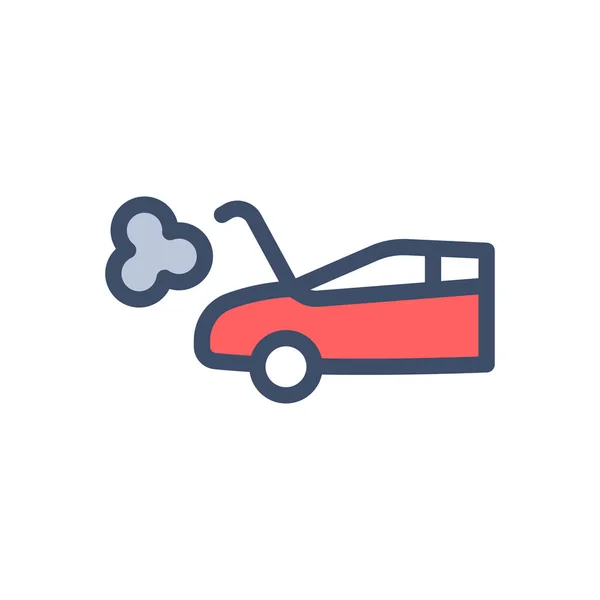 Auto Service Vektor Illustration Auf Einem Transparenten Hintergrund Premium Qualität — Stockvektor