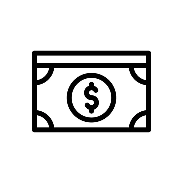 Illustration Vectorielle Dollar Sur Fond Transparent Symboles Qualité Premium Icône — Image vectorielle