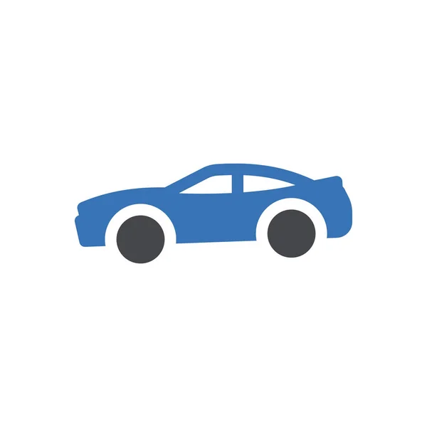 Ilustracja Wektora Sportowego Samochodu Przejrzystym Tle Symbole Jakości Premium Ikona — Wektor stockowy