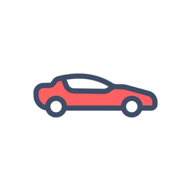 Şeffaf bir arkaplan üzerinde araç vektör çizimi. Konsept ve grafik tasarım için mükemmel kalite simgeleri..