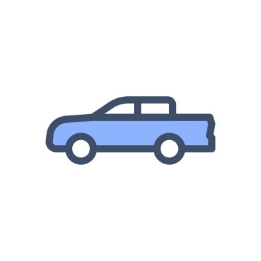 Şeffaf bir arkaplan üzerinde jeep vektör çizimi. Konsept ve grafik tasarımı için premium kalite simgeleri..