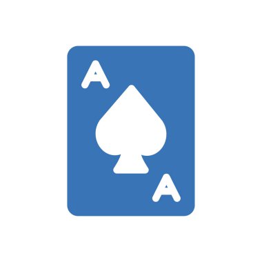 Şeffaf bir arkaplan üzerinde poker kartı çizimi. Konsept ve grafik tasarımı için en iyi kalite semboller..