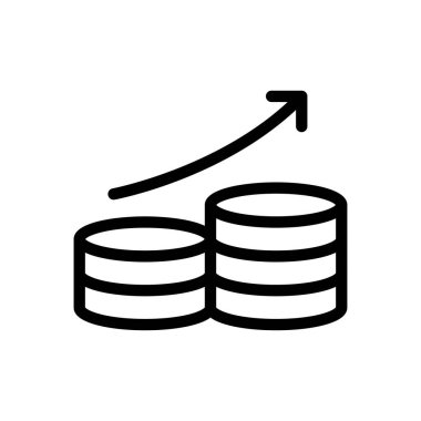 Şeffaf bir arkaplanda vektör illüstrasyonunu yükselt. Premium kalite semboller. Konsept ve grafik tasarım için ince çizgi simgesi.