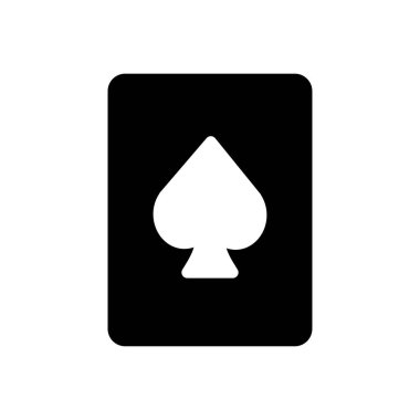 Şeffaf bir arkaplan üzerinde poker vektör illüstrasyonu. Konsept ve grafik tasarımı için mükemmel kalite semboller..