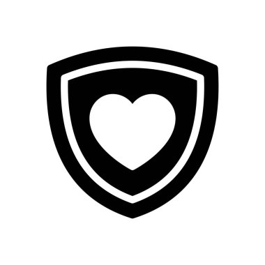 Saydam bir arkaplan üzerinde kalkan vektör çizimi. Konsept ve grafik tasarımı için mükemmel kalite semboller.. 