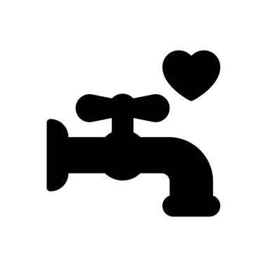 Şeffaf bir arkaplan üzerinde tap vektör çizimi. Konsept ve grafik tasarımı için mükemmel kalite sembolleri.. 