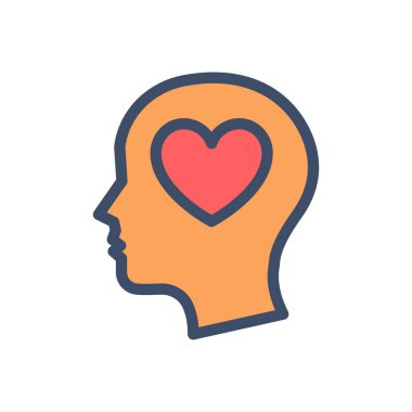 Şeffaf bir arkaplan üzerinde zihin vektör çizimi. Konsept ve grafik tasarım için mükemmel kalite simgeleri.. 