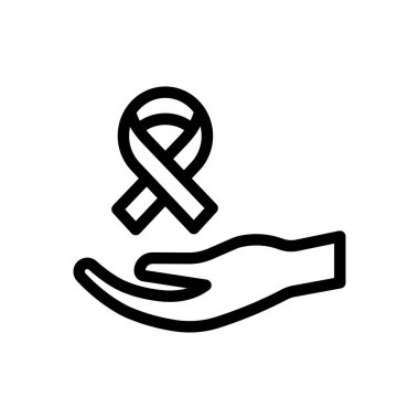 cancer vector illustration on a transparent background.Premium quality symbols.Thin line icon for concept and graphic design 