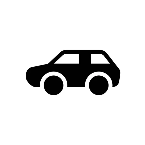 Ilustrace Vektoru Taxi Průhledném Pozadí Symboly Prvotřídní Kvality Ikona Glyfy — Stockový vektor