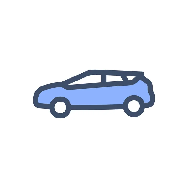 Wagon Vector Illustration Transparent Background Premium Quality Symbols Stroke Icon — Stock Vector