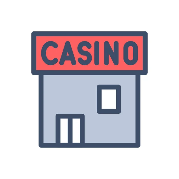 Ilustración Vectores Casino Sobre Fondo Transparente Símbolos Calidad Premium Icono — Vector de stock