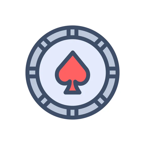 Векторная Иллюстрация Покера Прозрачном Фоне Премиум Символы Качества — стоковый вектор