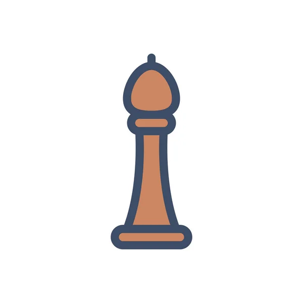 Chess Vector Illustration Transparent Background Premium Quality Symbols Stroke Icon — Stock Vector
