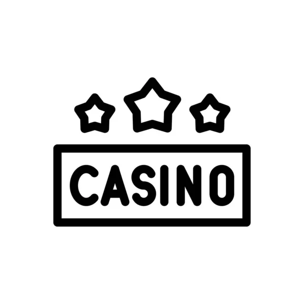 Ilustración Vectores Casino Sobre Fondo Transparente Símbolos Calidad Premium Icono — Vector de stock