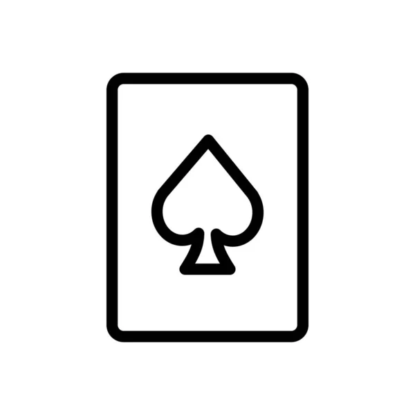 Покер Векторная Иллюстрация Прозрачном Фоне Премиум Символы Качества Тонкая Линия — стоковый вектор