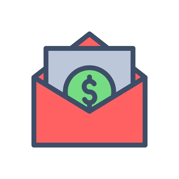 Mail Vector Illustratie Een Transparante Achtergrond Premium Kwaliteit Symbolen Stroke — Stockvector