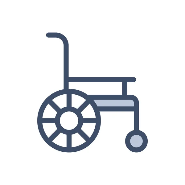 Εικονογράφηση Φορέα Αναπηρική Καρέκλα Ένα Διαφανές Φόντο Premium Συμβολισμούς Ποιότητας — Διανυσματικό Αρχείο