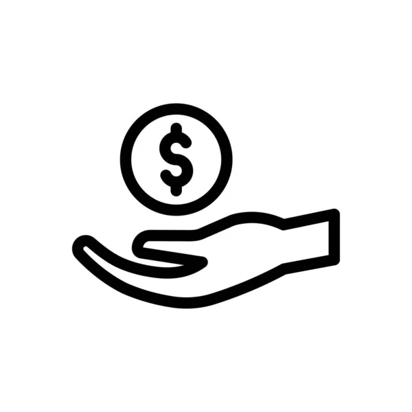 Charity Vector Illustration Transparent Background Premium Quality Symbols Thin Line — Stock Vector