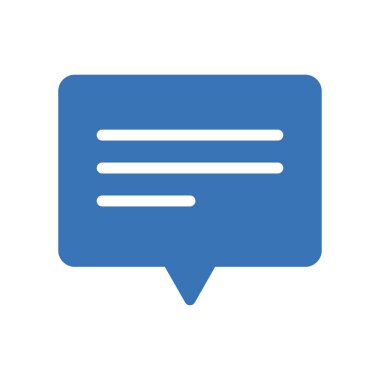 Şeffaf bir arkaplan üzerinde ileti vektör illüstrasyonu. Konsept ve grafik tasarımı için prim kalite simgeleri.. 