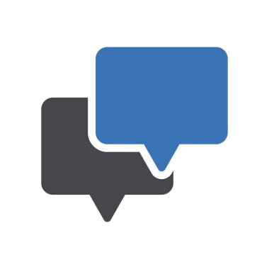 Şeffaf bir arkaplan üzerinde ileti vektör illüstrasyonu. Konsept ve grafik tasarımı için prim kalite simgeleri.. 