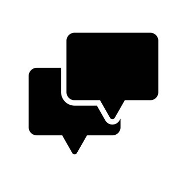 Şeffaf bir arkaplan üzerinde ileti vektör illüstrasyonu. Konsept ve grafik tasarımı için prim kalite simgeleri.. 