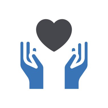 Şeffaf bir arkaplan üzerinde sevgi vektörü illüstrasyonu. Konsept ve grafik tasarımı için en iyi kalite semboller..