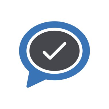 Şeffaf bir arkaplan üzerinde ileti vektör illüstrasyonu. Konsept ve grafik tasarımı için kaliteli semboller.. 