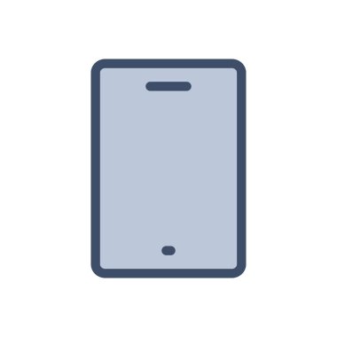 Şeffaf bir arkaplan üzerinde mobil vektör illüstrasyonu. Konsept ve grafik tasarımı için birinci sınıf kalite simgeler.. 