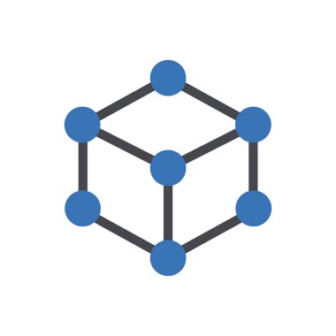 Şeffaf bir arkaplan üzerinde hücre vektör çizimi. Konsept ve grafik tasarım için özel kalite semboller.. 