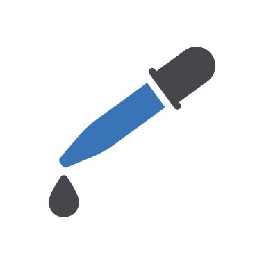 Şeffaf bir arkaplan üzerinde damlatıcı vektör çizimi. Konsept ve grafik tasarımı için mükemmel kalite semboller.. 