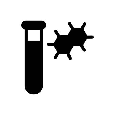 Şeffaf bir arkaplanda vektör illüstrasyonunu test edin. Konsept ve grafik tasarımı için kaliteli semboller.. 