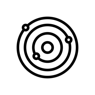 radar vector illustration on a transparent background.Premium quality symbols.Thin line icon for concept and graphic design. 