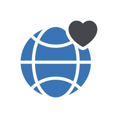 Şeffaf bir arkaplan üzerinde küresel vektör illüstrasyonu. Konsept ve grafik tasarımı için özel kalite semboller.. 