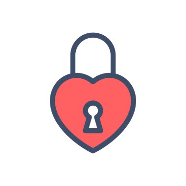 Şeffaf bir arkaplan üzerinde kalp vektör çizimi. Konsept ve grafik tasarım için kaliteli semboller.. 