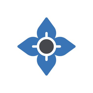 sakura vector illustration on a transparent background.Premium quality symbols.Glyphs icon for concept and graphic design.