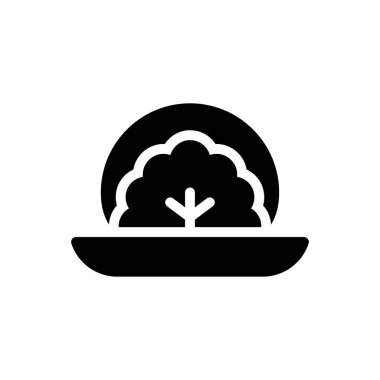 Şeffaf bir arkaplanda kiraz vektör illüstrasyonu. Konsept ve grafik tasarımı için kaliteli semboller.. 