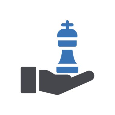 Saydam bir arkaplan üzerinde satranç bakımı vektör çizimi. Konsept ve grafik tasarımı için özel kalite semboller.. 