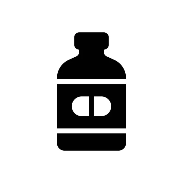 Pills Vector Illustration Transparent Background Premium Quality Symbols Glyphs Icon — 스톡 벡터