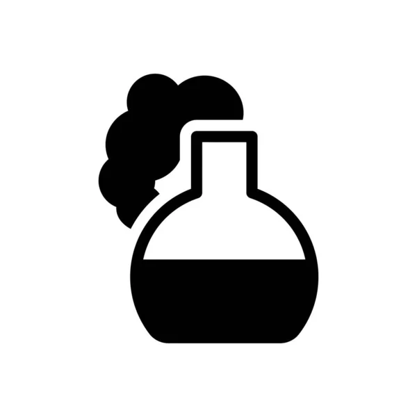 Chemie Vektor Illustration Auf Transparentem Hintergrund Symbole Höchster Qualität Glyphen — Stockvektor