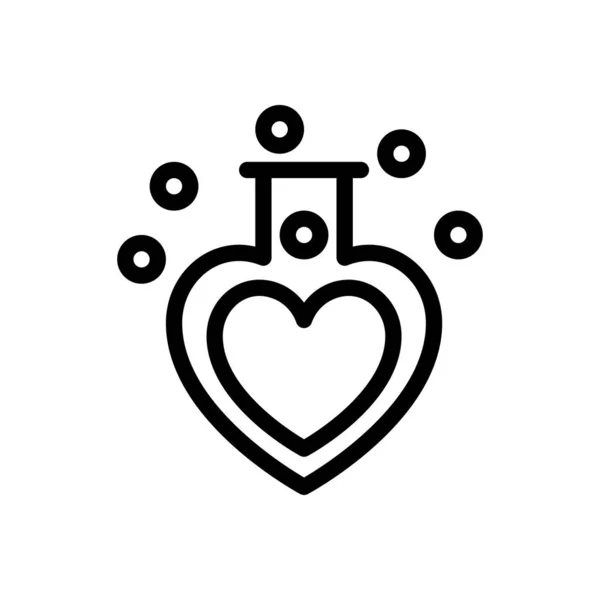 Απεικόνιση Διάνυσμα Καρδιάς Διαφανές Φόντο Συμβολισμοί Υψηλής Ποιότητας Λεπτή Γραμμή — Διανυσματικό Αρχείο