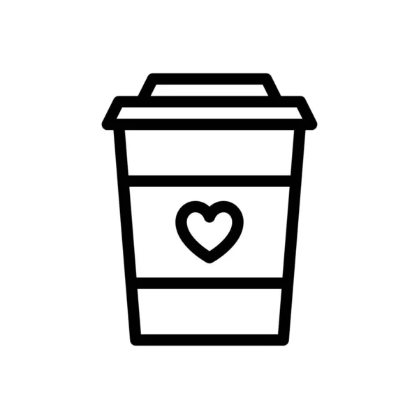 Coffee Vector Illustration Transparent Background Premium Quality Symbols Thin Line — Stock Vector