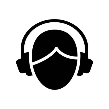 Şeffaf bir arkaplan üzerinde müzik vektörü illüstrasyonu. Konsept ve grafik tasarımı için kaliteli semboller..