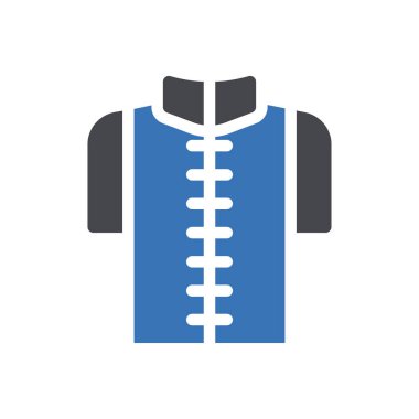 Saydam bir arkaplan üzerinde süveter vektör çizimi. Konsept ve grafik tasarım simgeleri için kaliteli semboller.. 