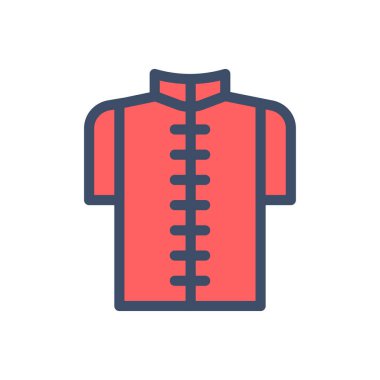 Saydam bir arkaplan üzerinde süveter vektör çizimi. Konsept ve grafik tasarım için kaliteli semboller.. 