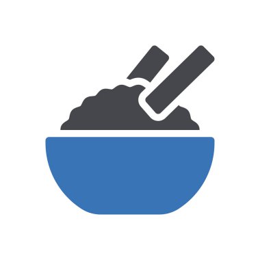 Şeffaf bir arkaplan üzerinde pirinç vektör çizimi. Konsept ve grafik tasarımı için özel kalite semboller.. 