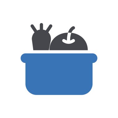 Saydam bir arkaplanda havuç vektör illüstrasyonu. Konsept ve grafik tasarımı için özel kalite semboller.. 