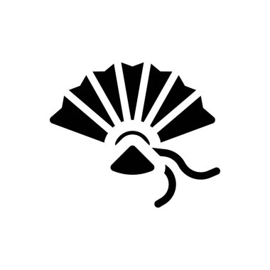 Saydam bir arkaplan üzerindeki fan vektör illüstrasyonu. Konsept ve grafik tasarımı için mükemmel kalite sembolleri.. 