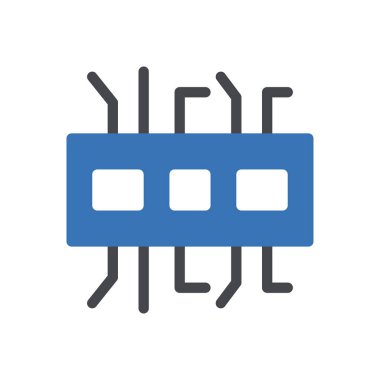 Şeffaf bir arkaplanda örümcek çipi çizimi. Premium kalite semboller. Konsept ve grafik tasarım için simgeler.