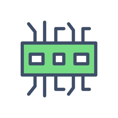 Şeffaf bir arkaplan üzerinde örümcek çipi çizimi. Konsept ve grafik tasarım için prim kalite simgeleri..