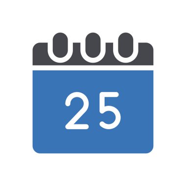 Şeffaf bir arkaplan üzerinde takvim vektör illüstrasyonu. Konsept ve grafik tasarım için mükemmel kalite sembolleri.. 